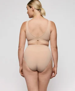 Dames bralette beige