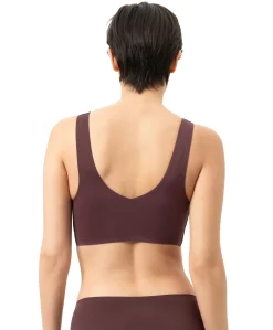 Dames bralette bordeaux