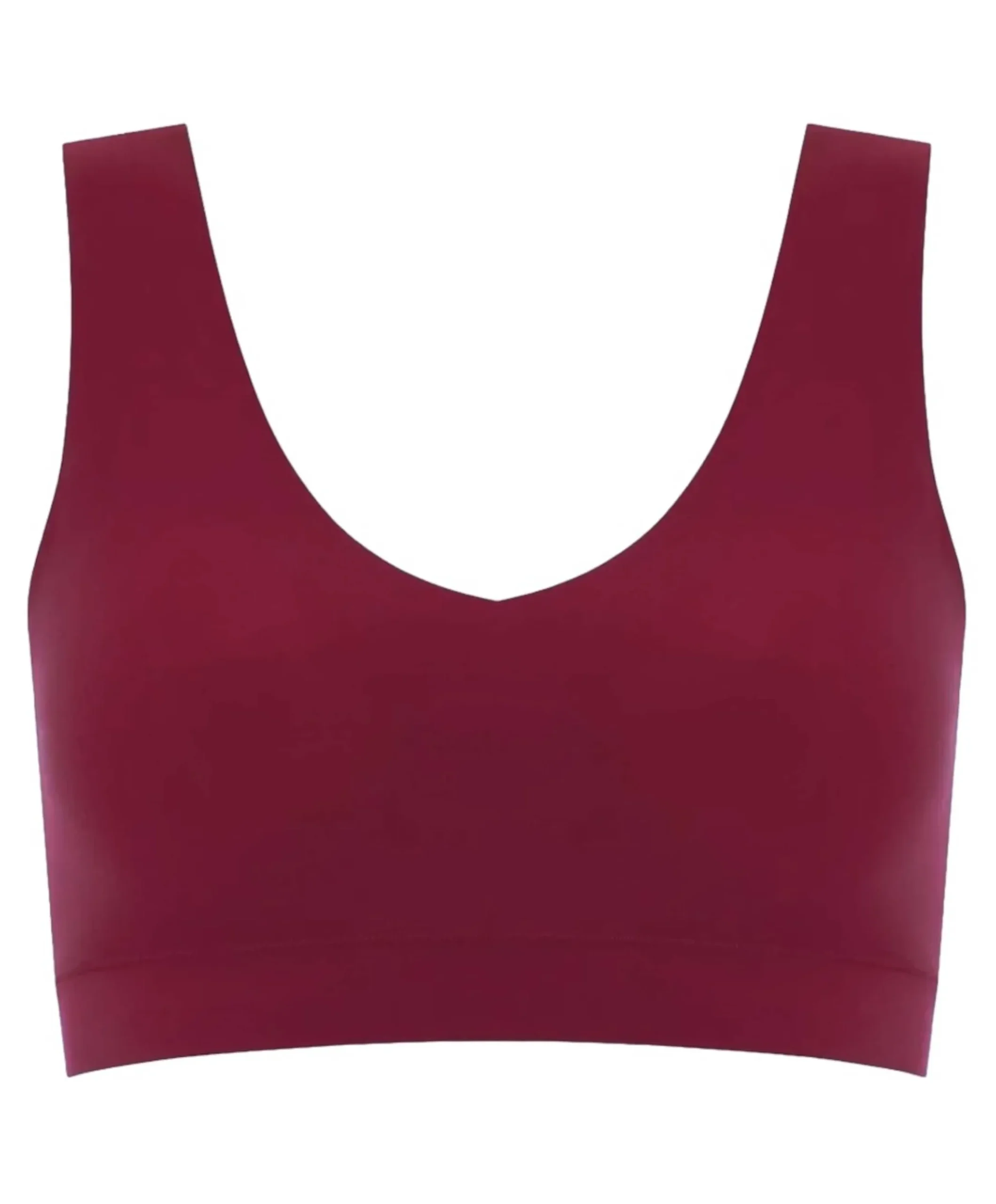 Dames bralette bordeaux