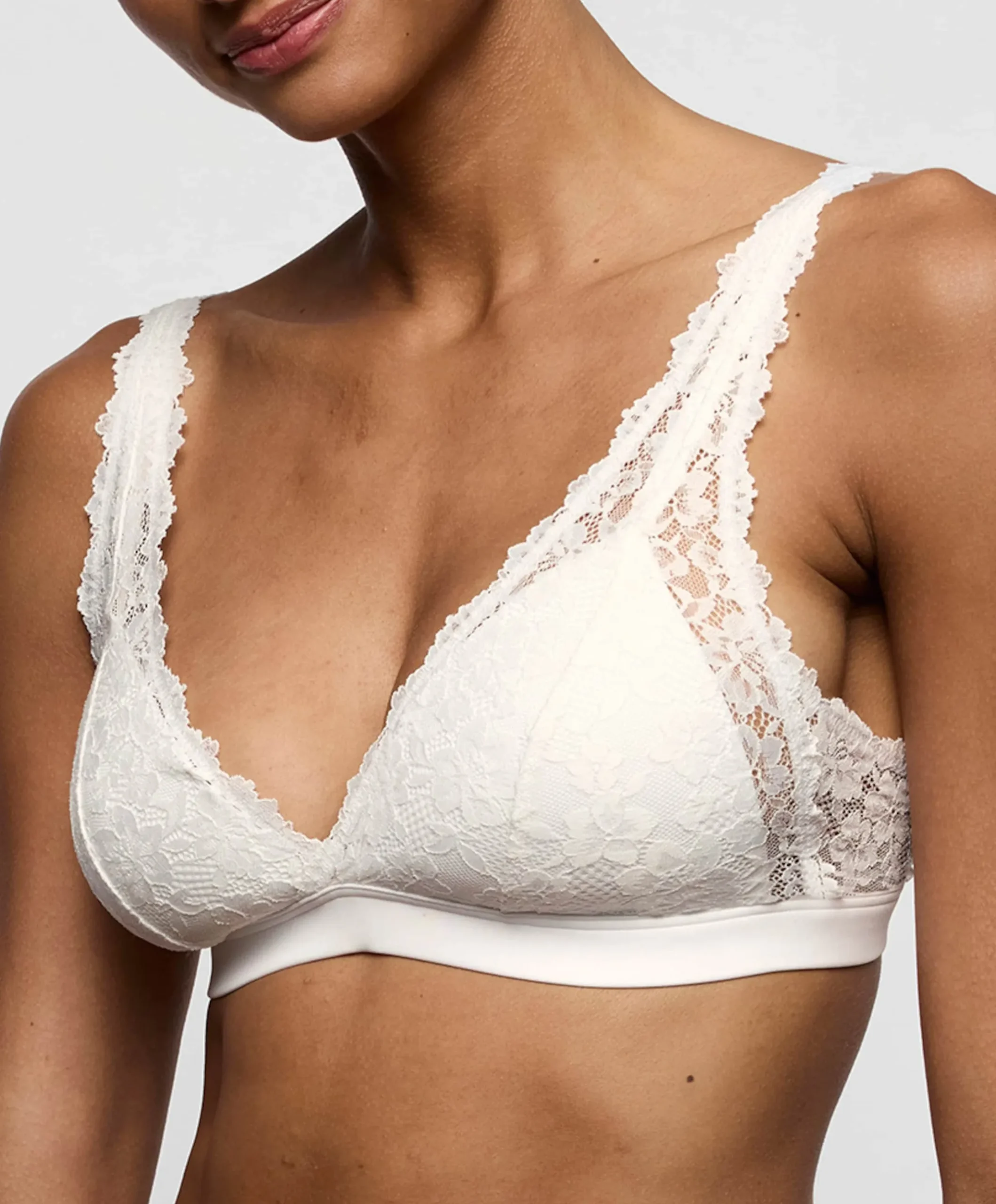 Dames bralette ecru
