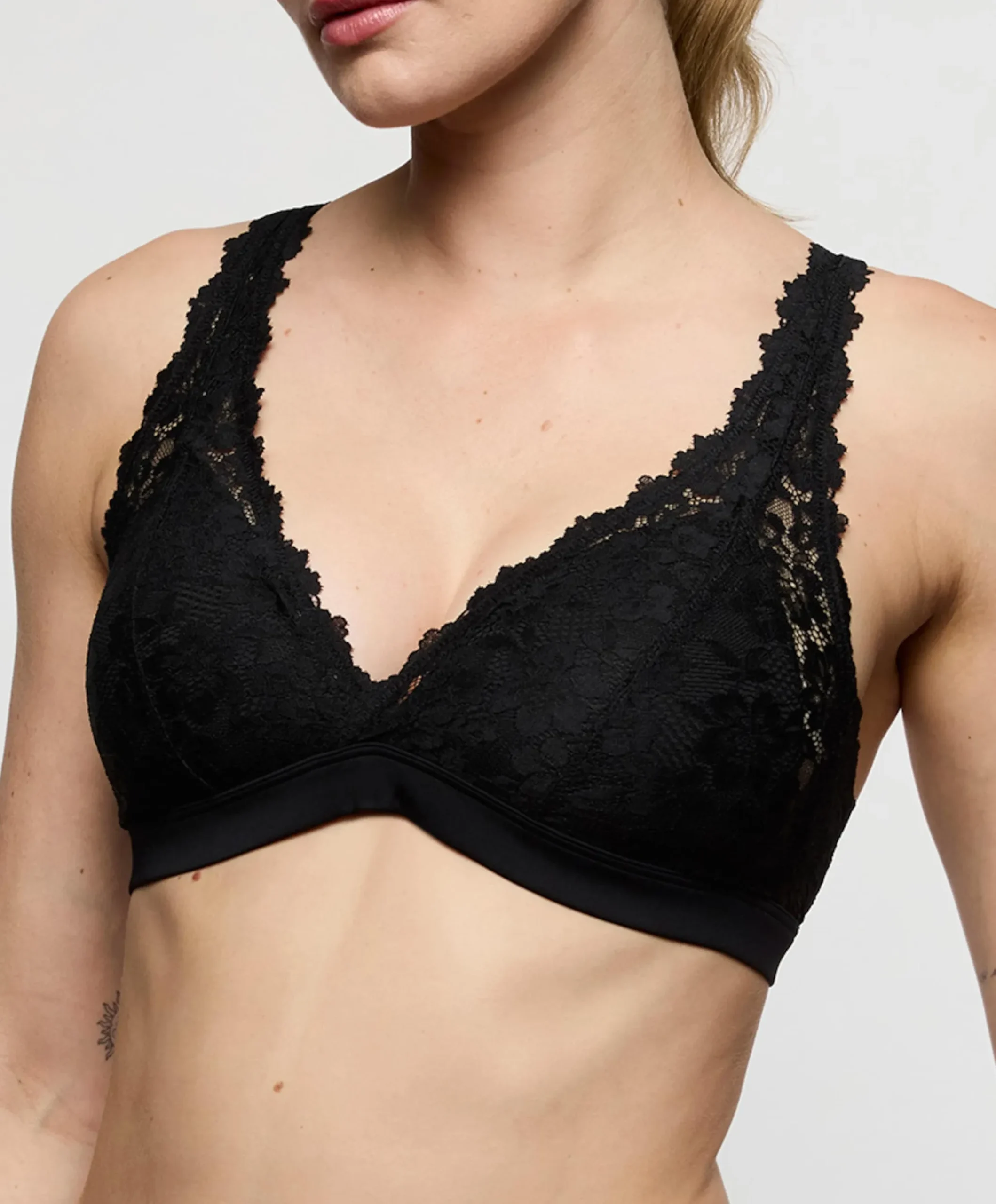 Dames bralette zwart
