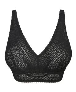 Dames bralette zwart