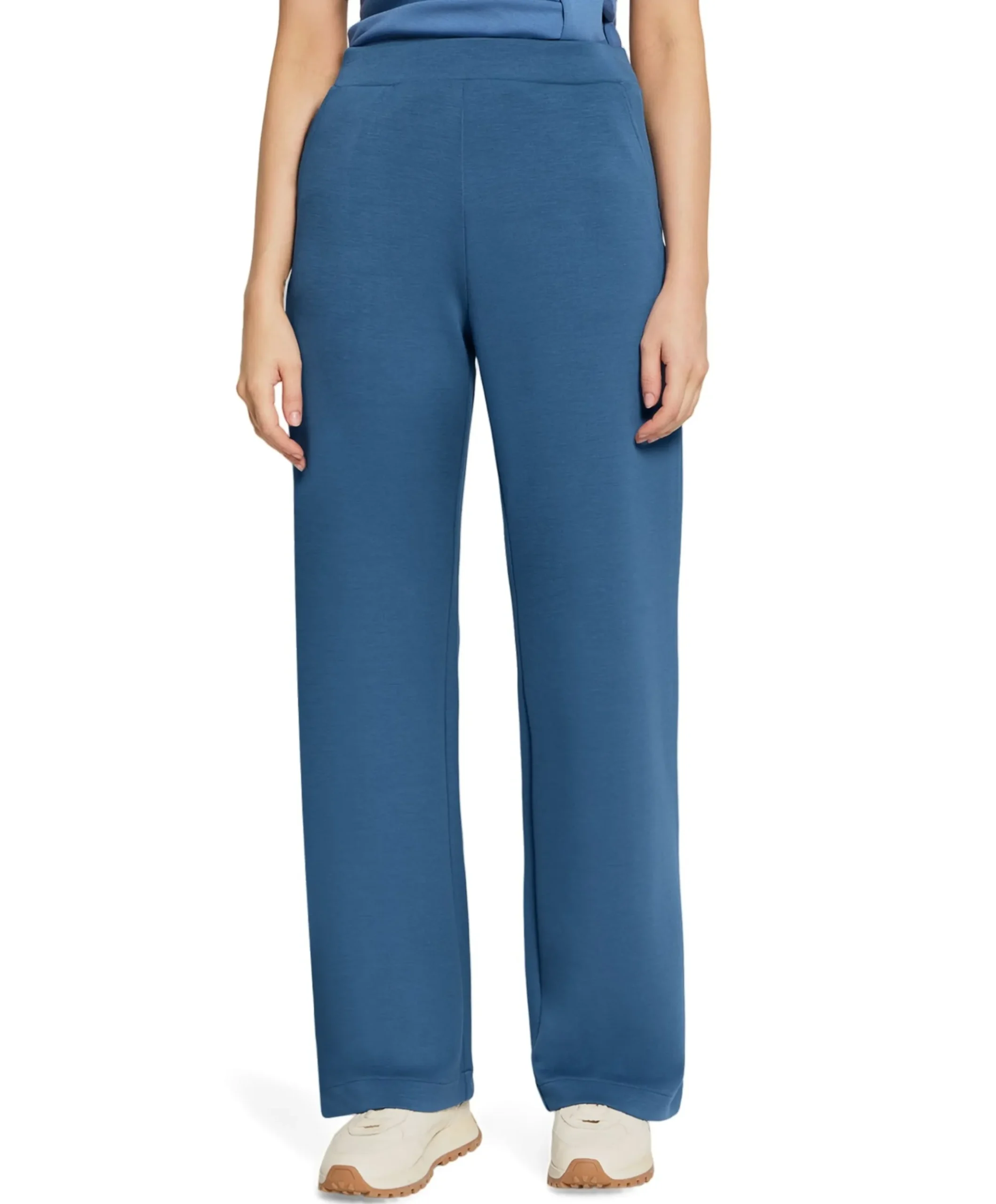 dames broek blauw