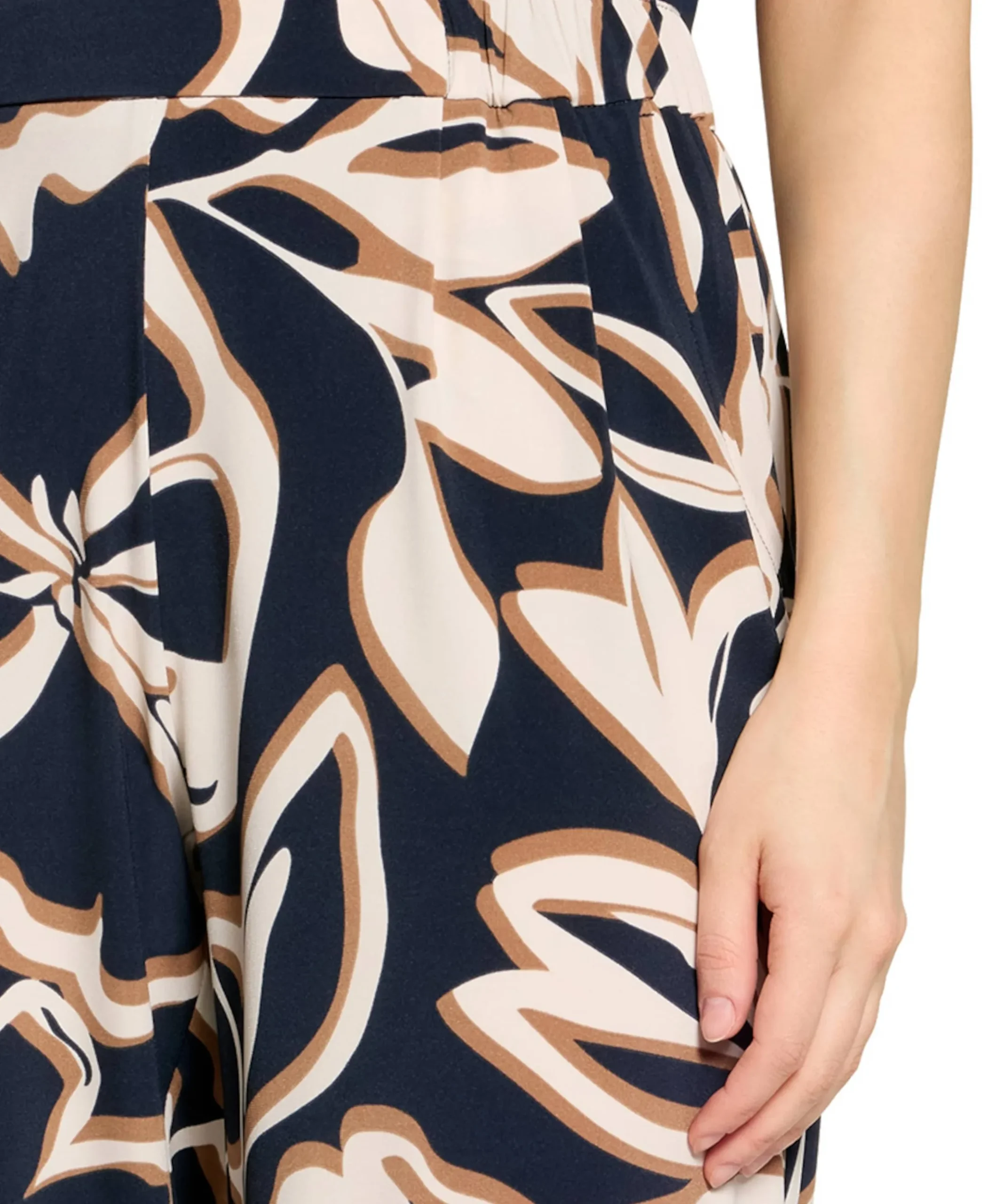 dames broek blauw
