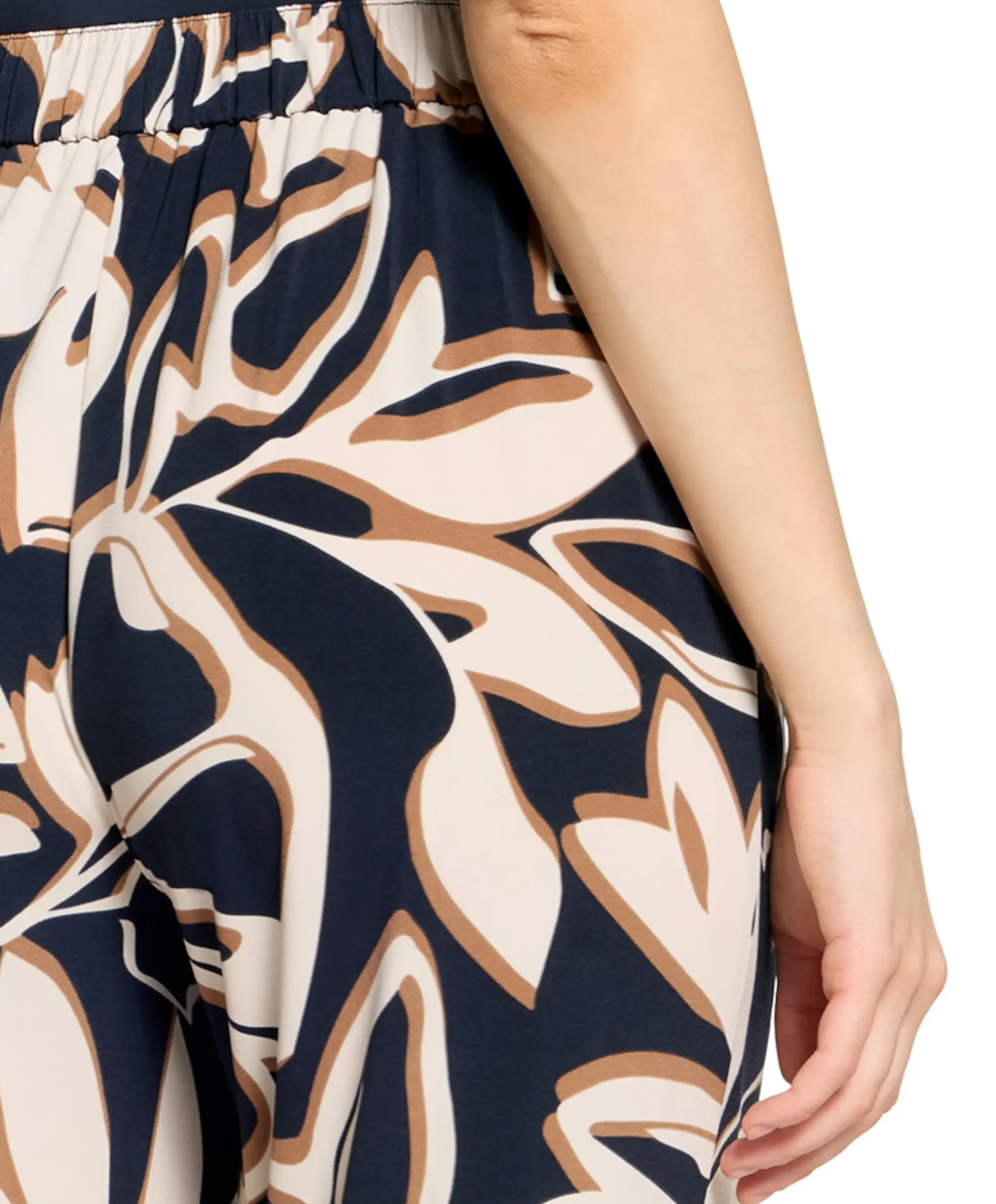 dames broek blauw