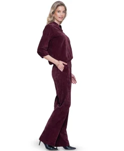 Dames broek bordeaux