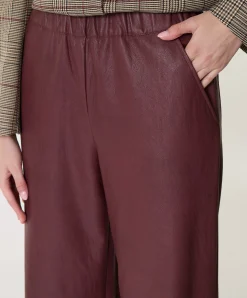 dames broek bordeaux