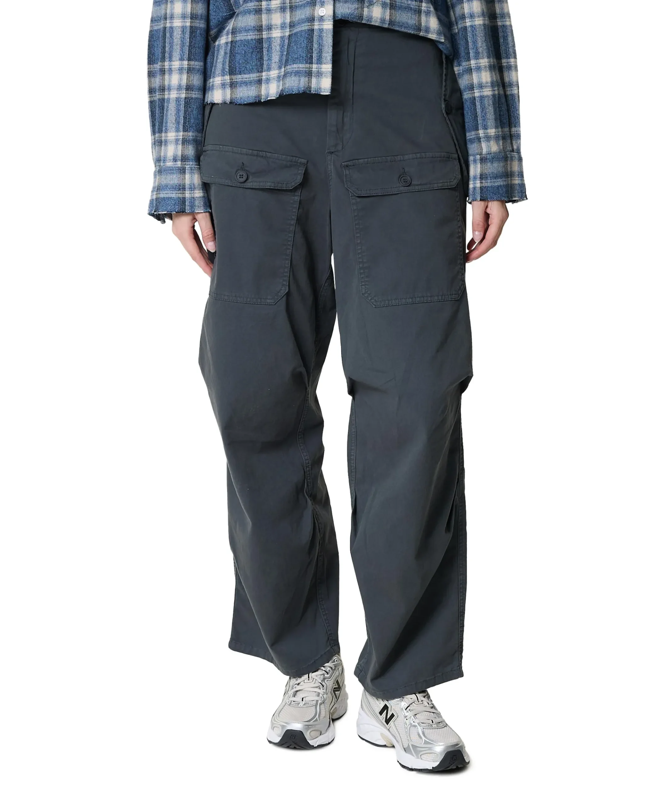 Dames broek grijs