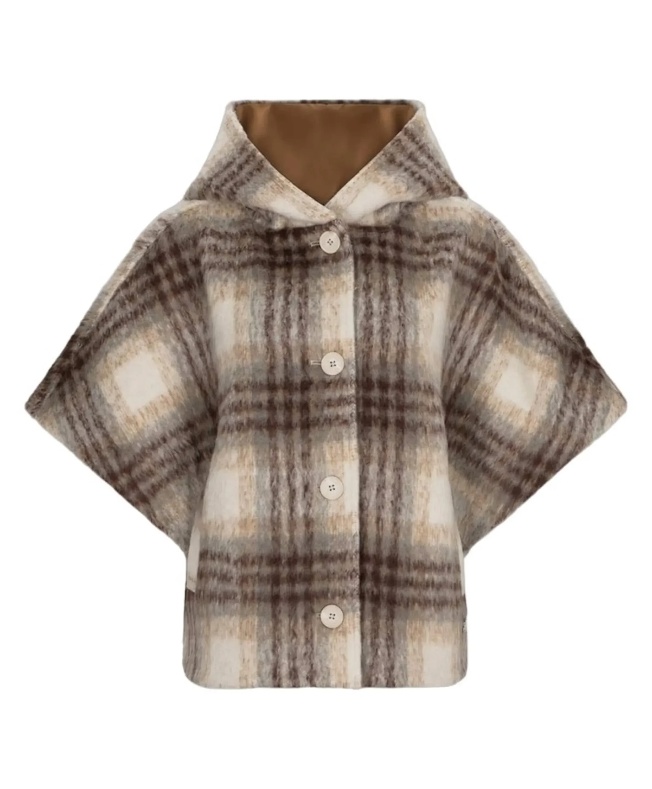 Dames cape ecru