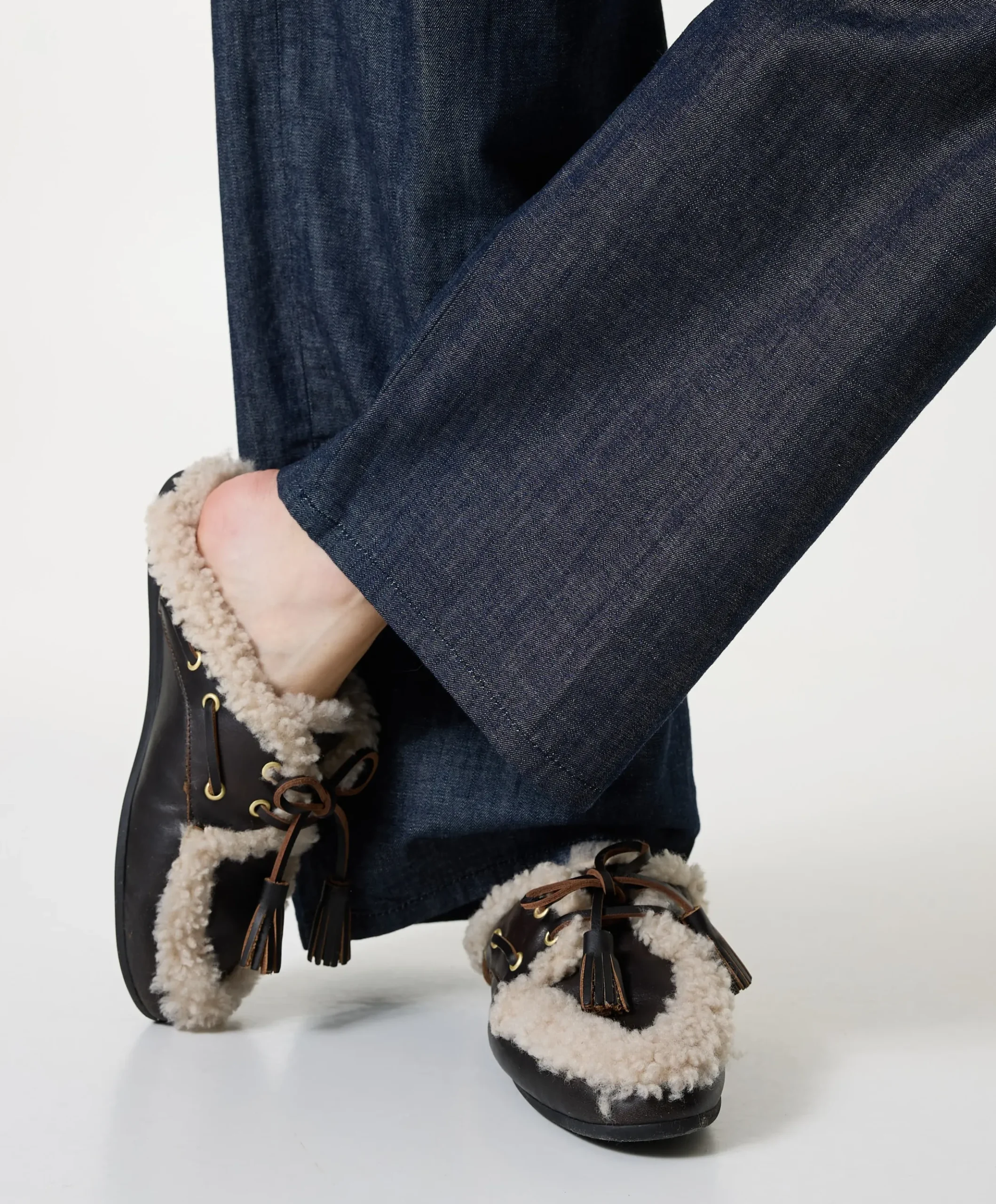 dames clogs bruin