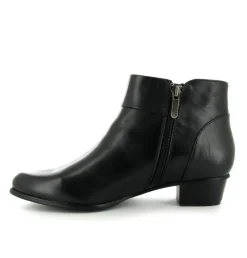 dames enkellaarzen blauw