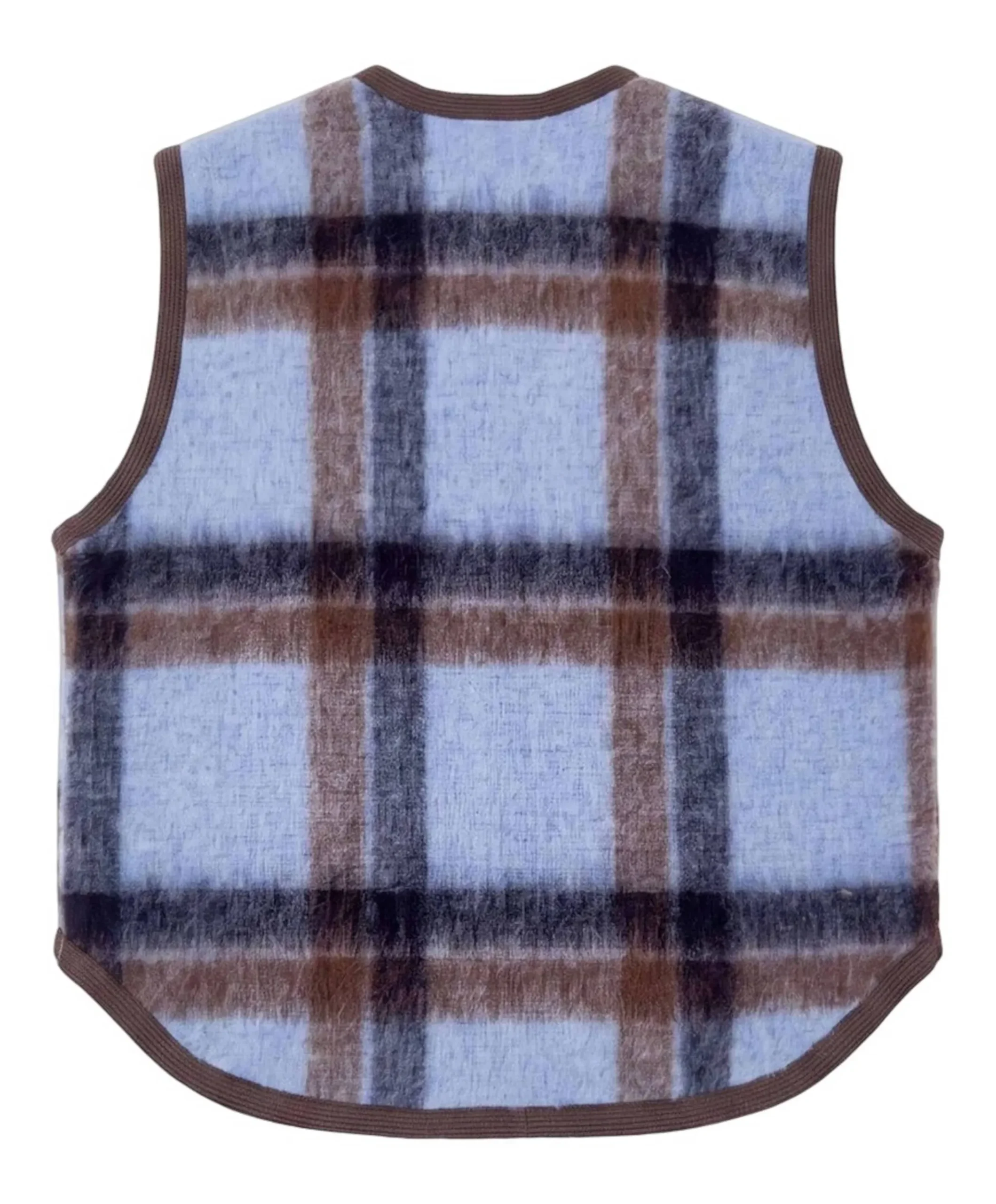 Dames gilet blauw