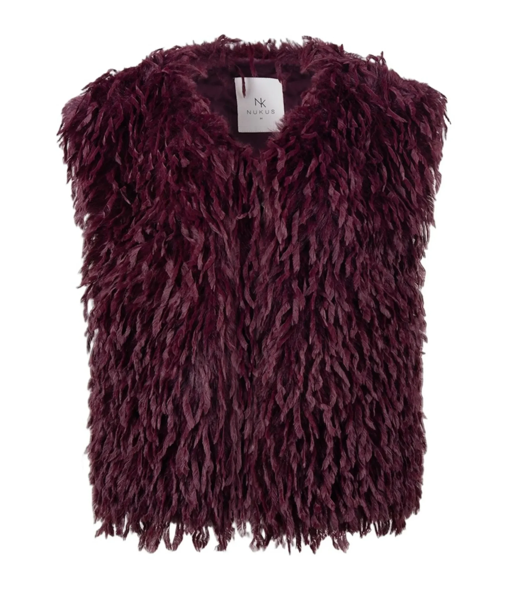 Dames gilet bordeaux
