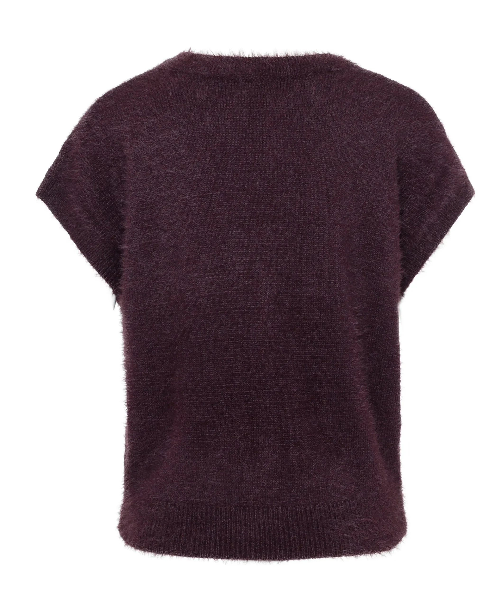 Dames gilet bordeaux