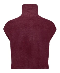 Dames gilet bordeaux