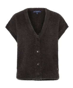 Dames gilet bruin