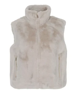 Dames gilet ecru