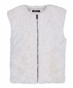Dames gilet ecru