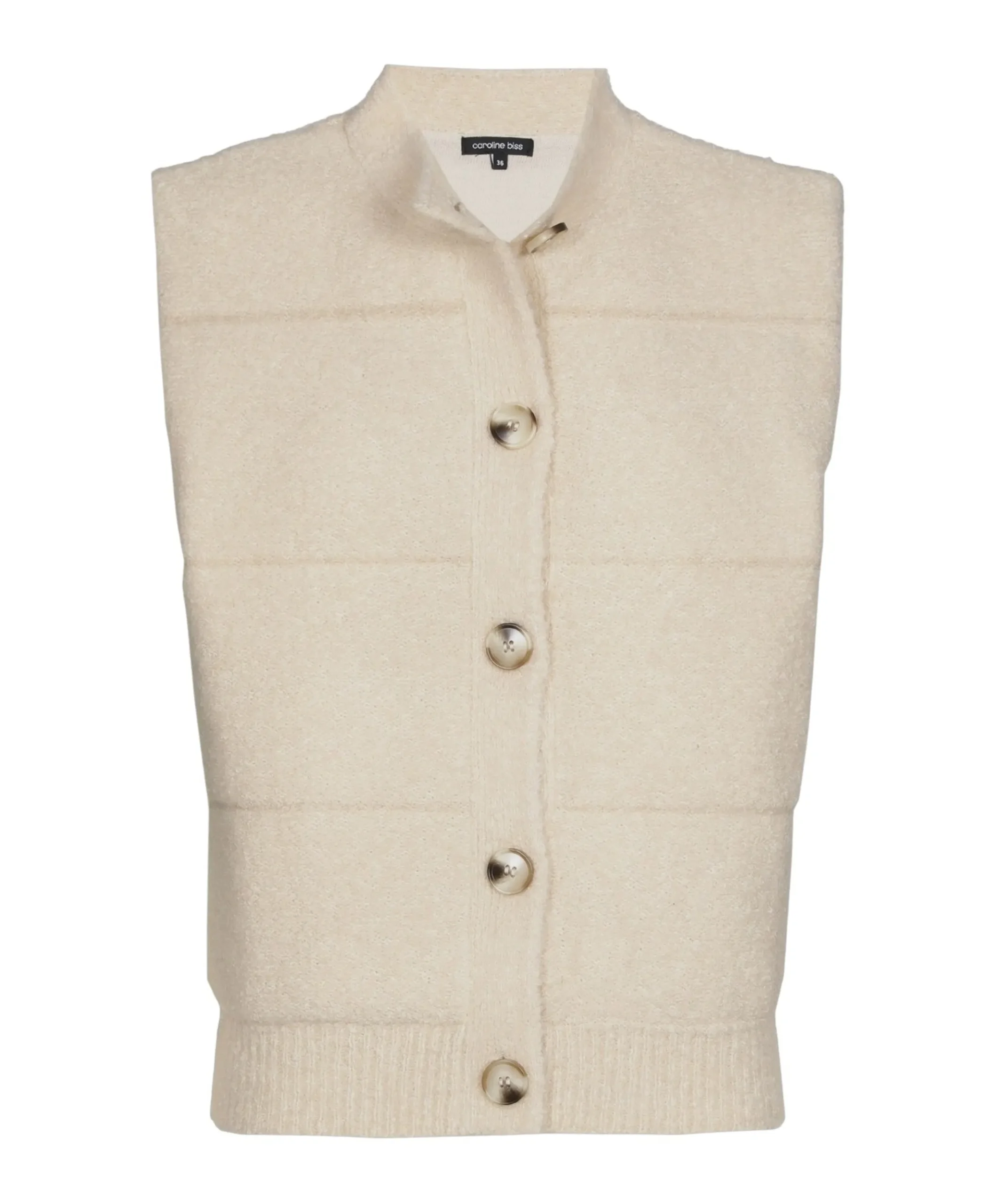 Dames gilet ecru