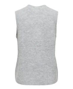 Dames gilet grijs