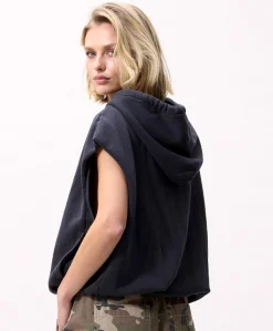 Dames gilet grijs
