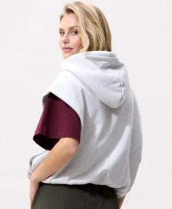 Dames gilet grijs