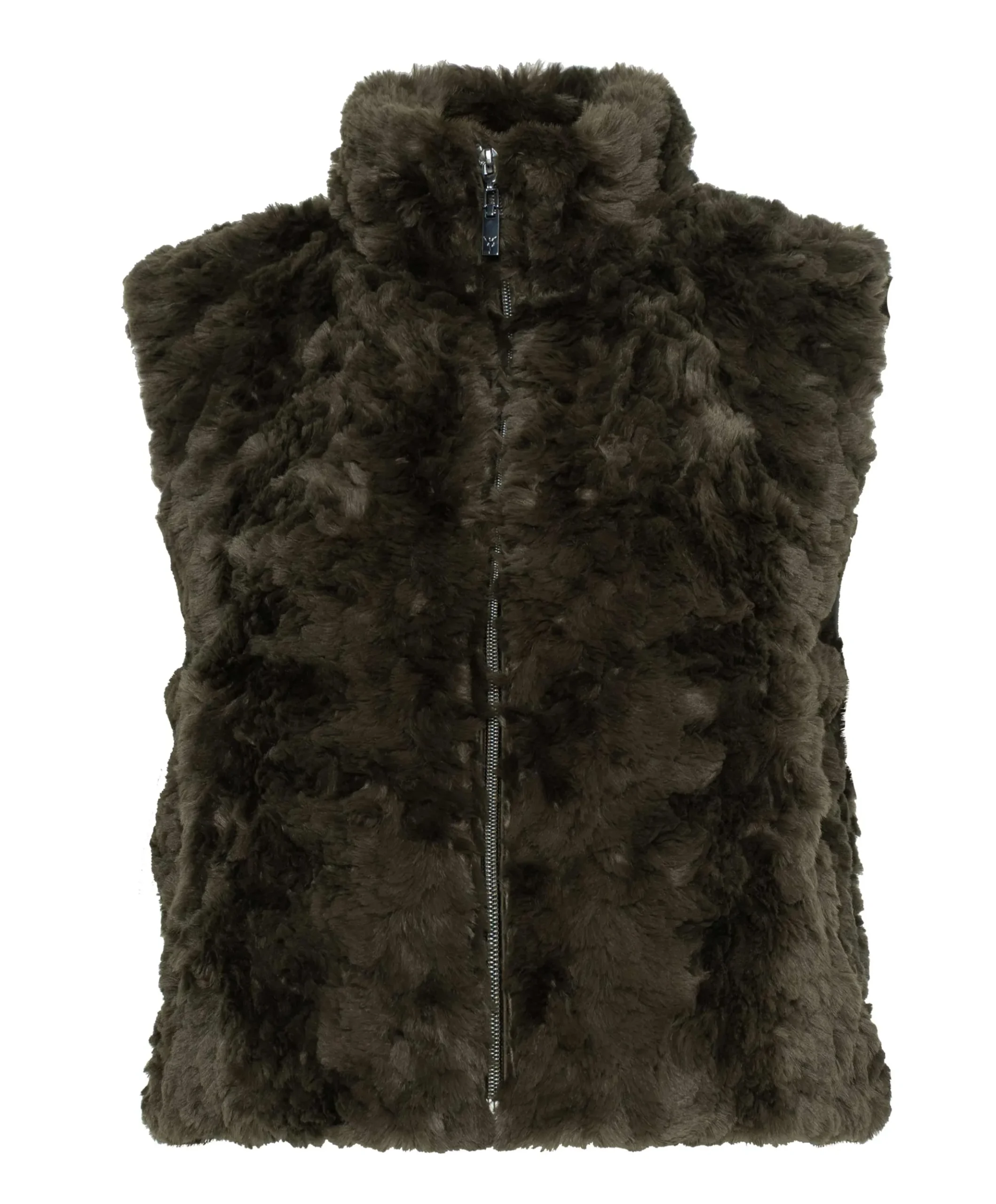 Dames gilet groen