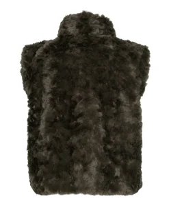 Dames gilet groen