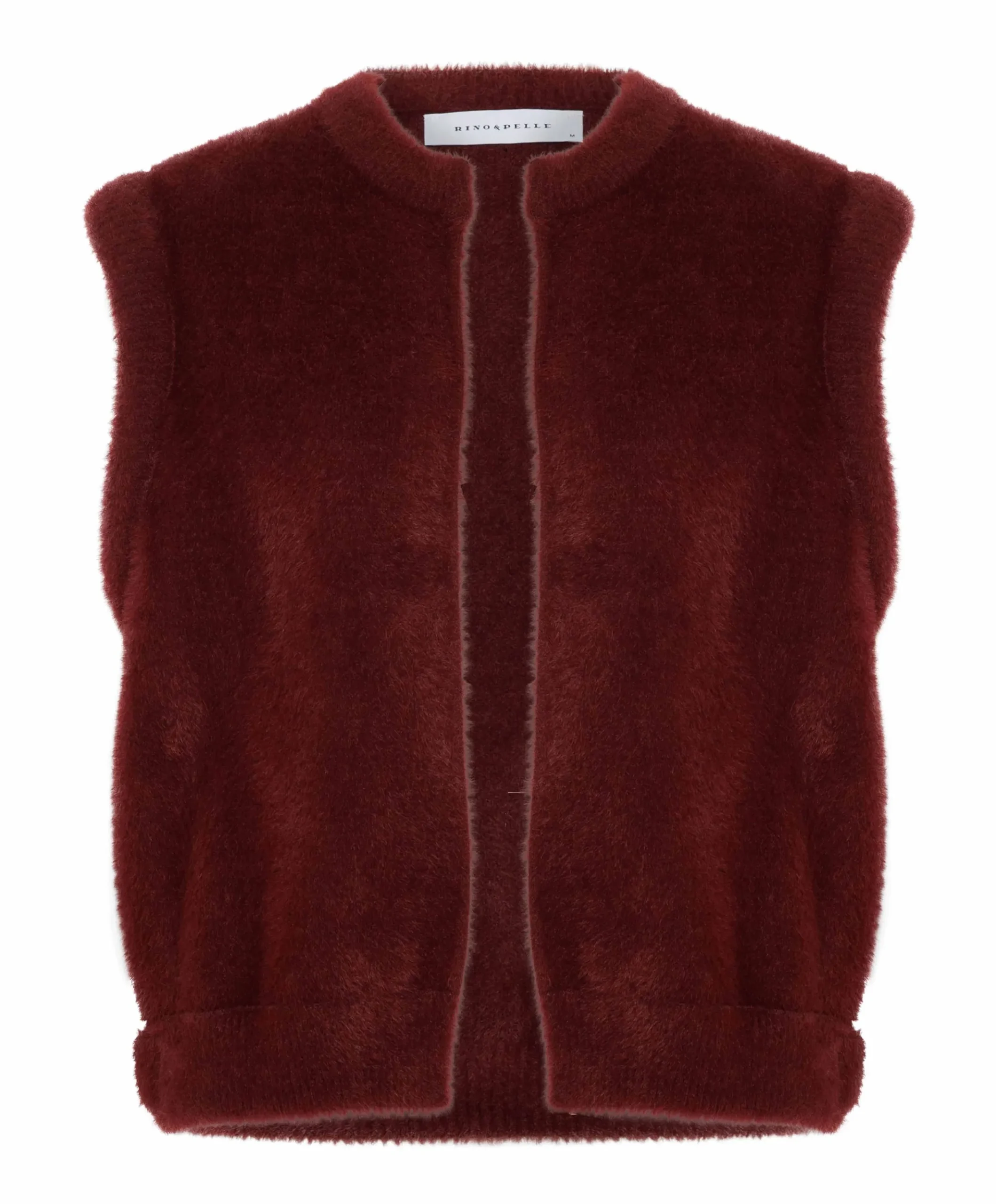 Dames gilet rood