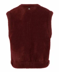 Dames gilet rood