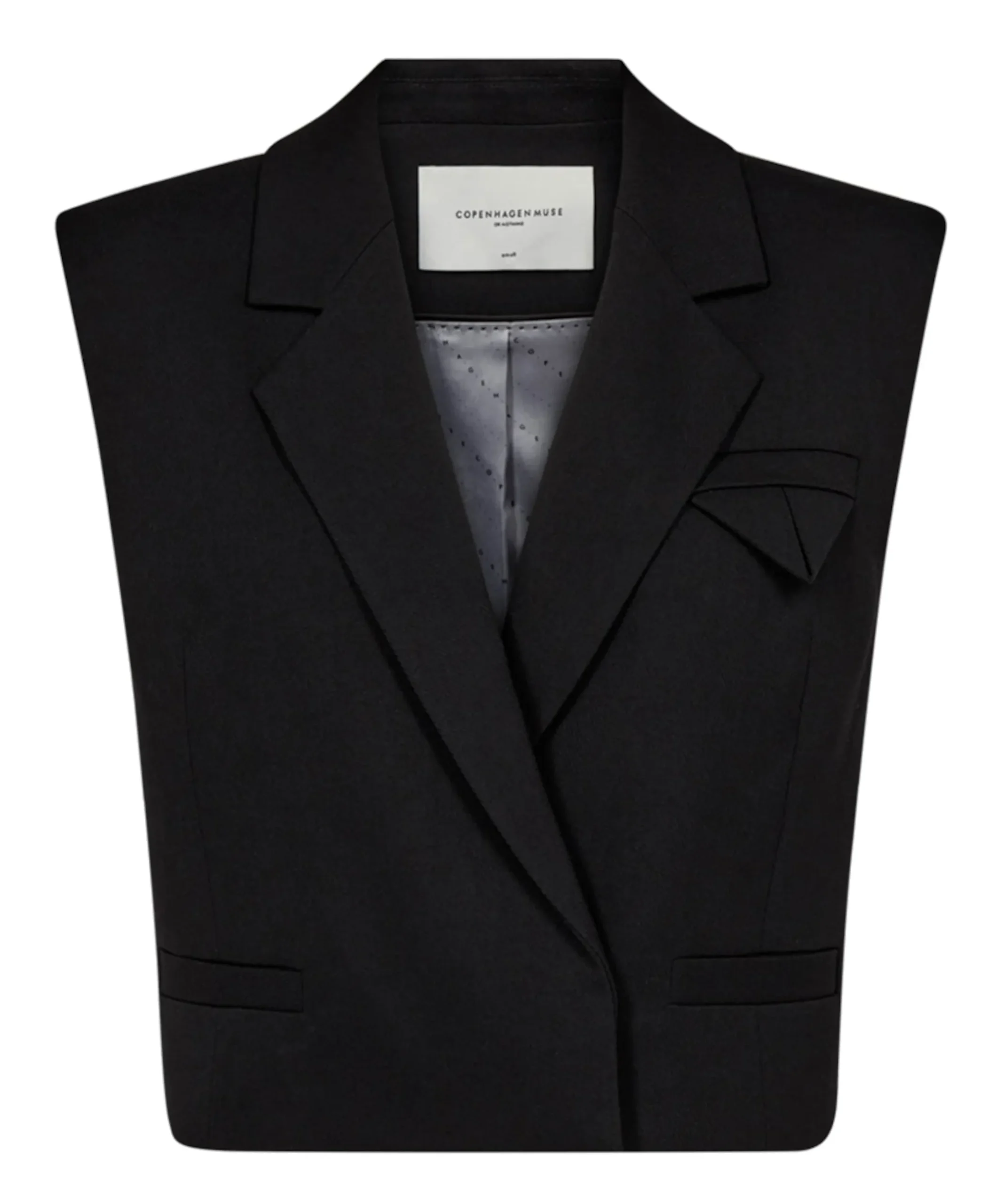 Dames gilet zwart