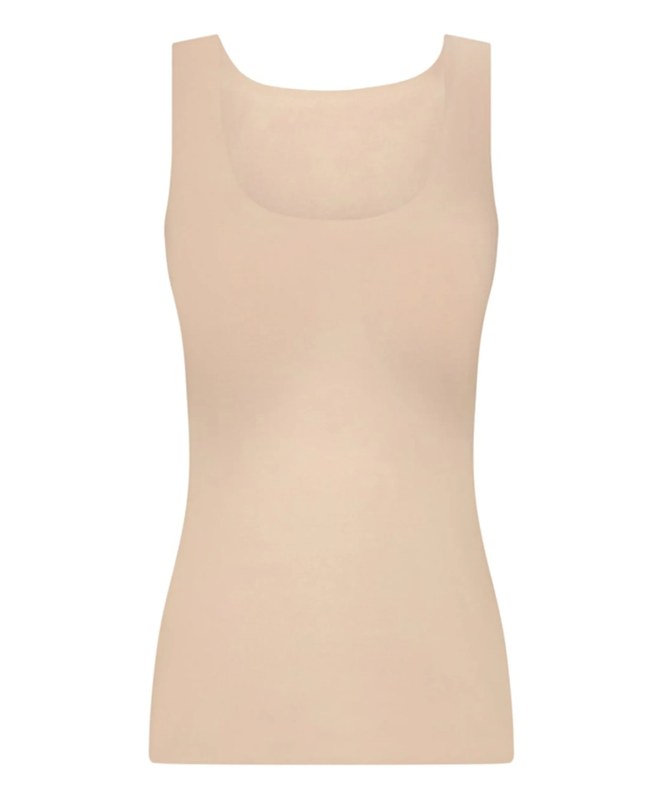 Dames hemd voorgevormd beige