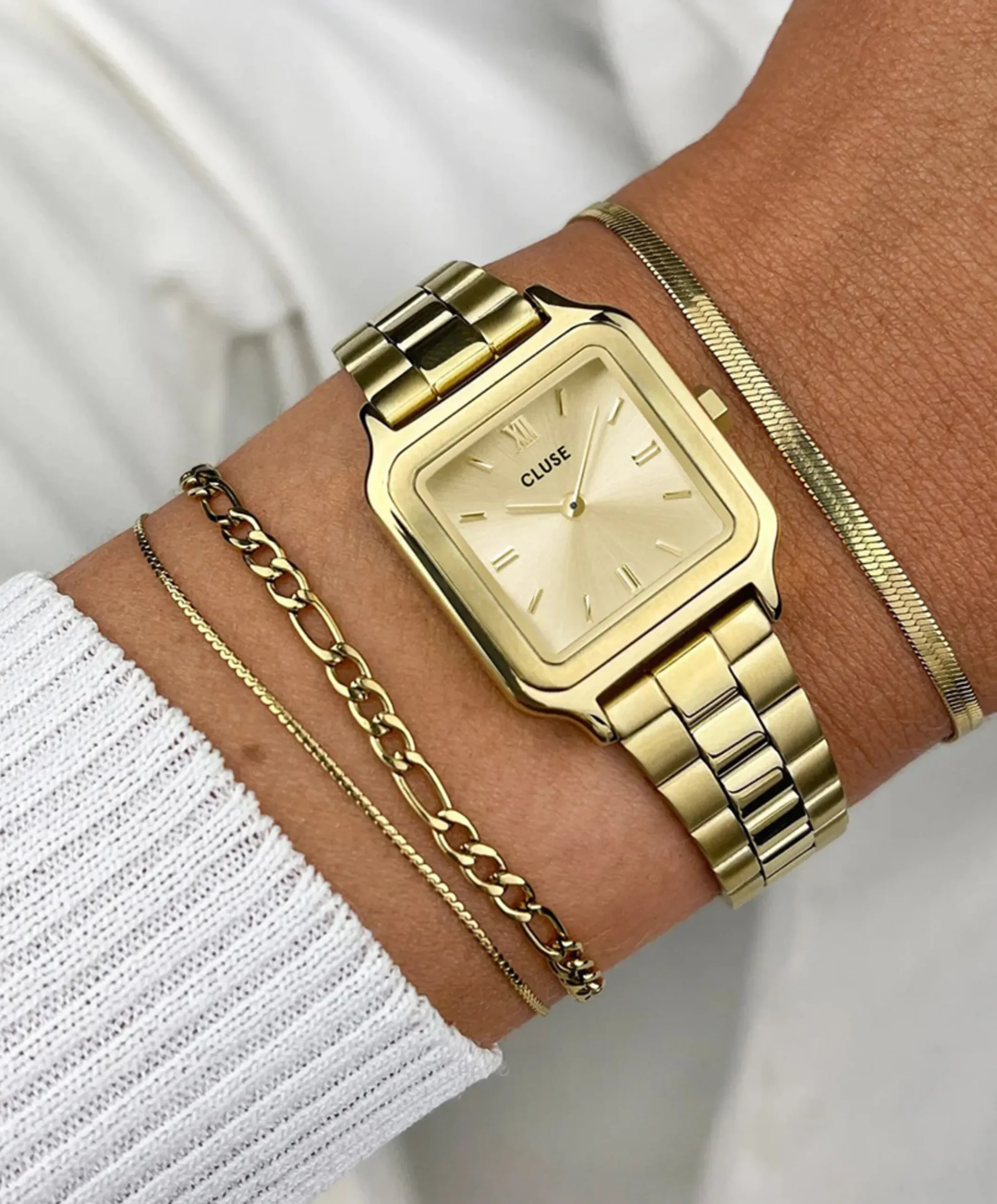 Dames horloge goud
