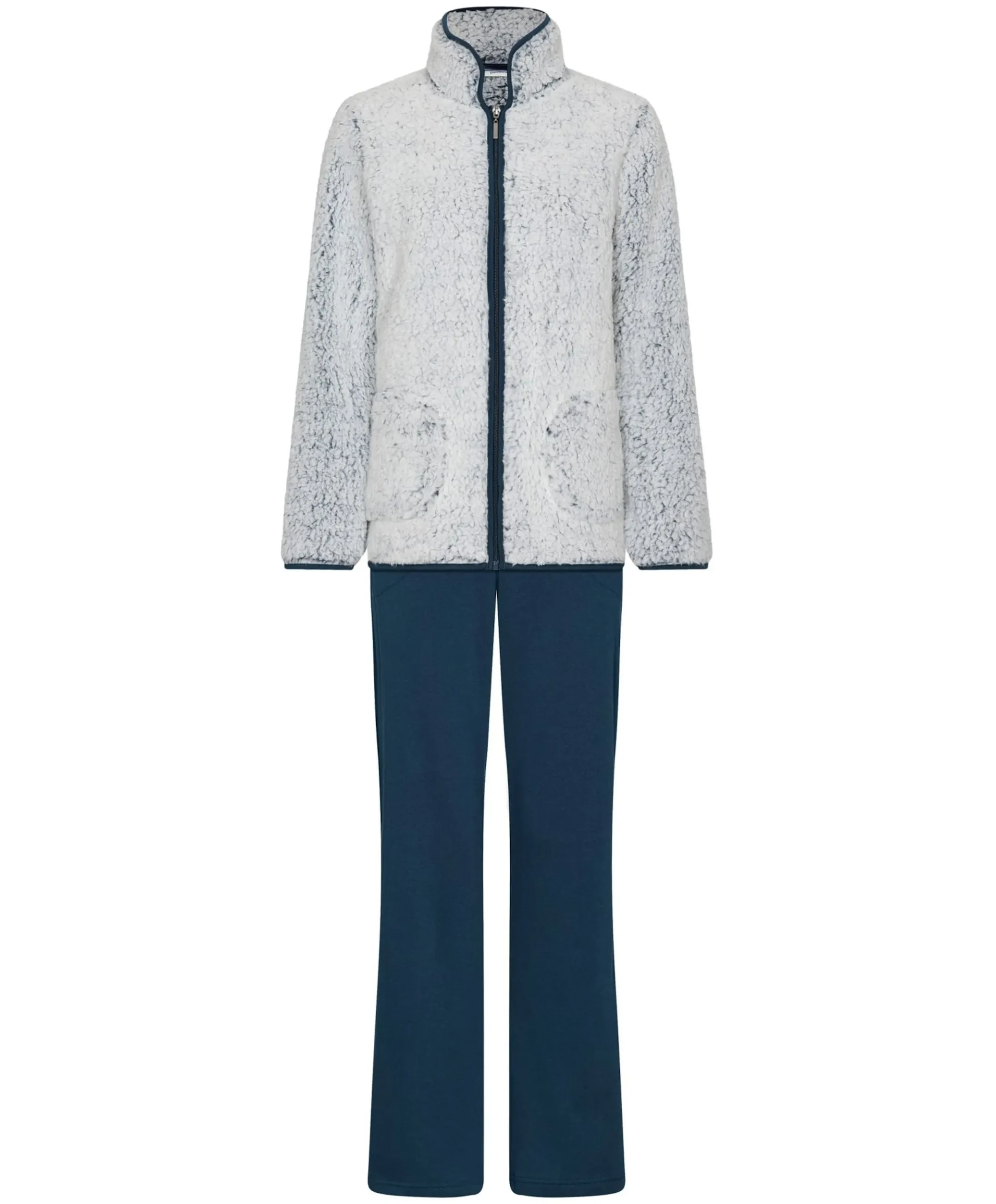 Dames huispak blauw