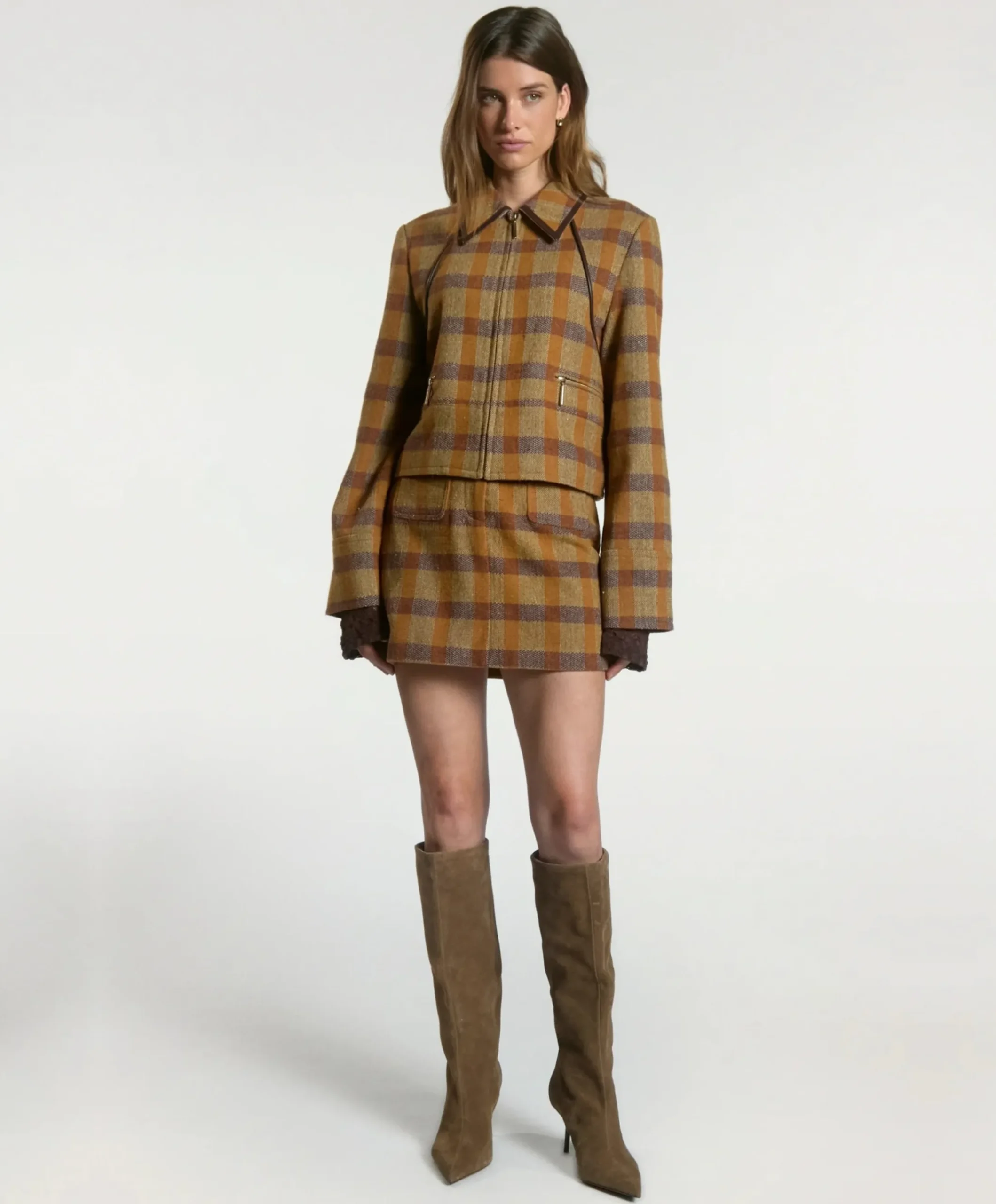 Dames jas beige