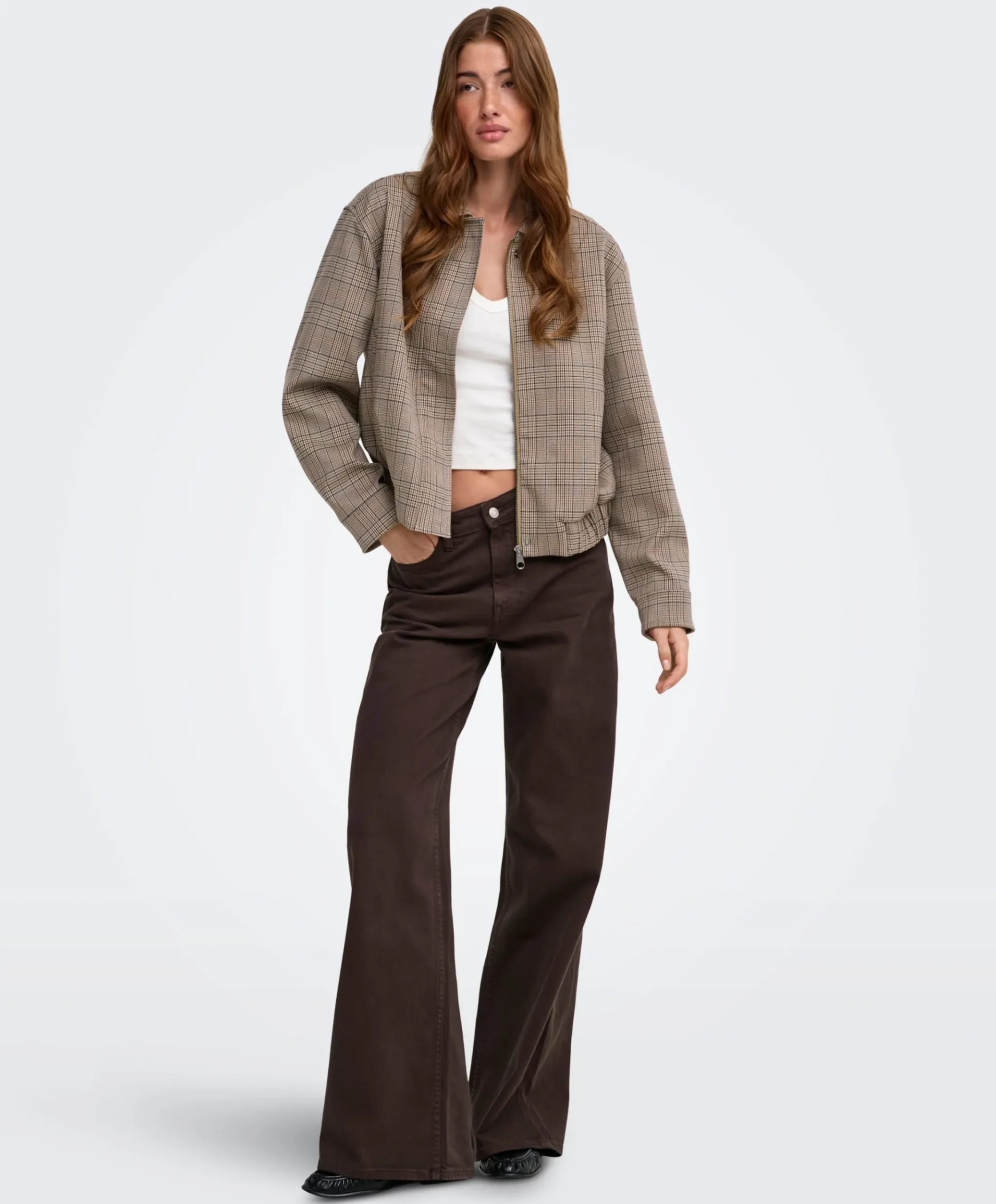 Dames jas beige