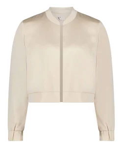 Dames jas beige