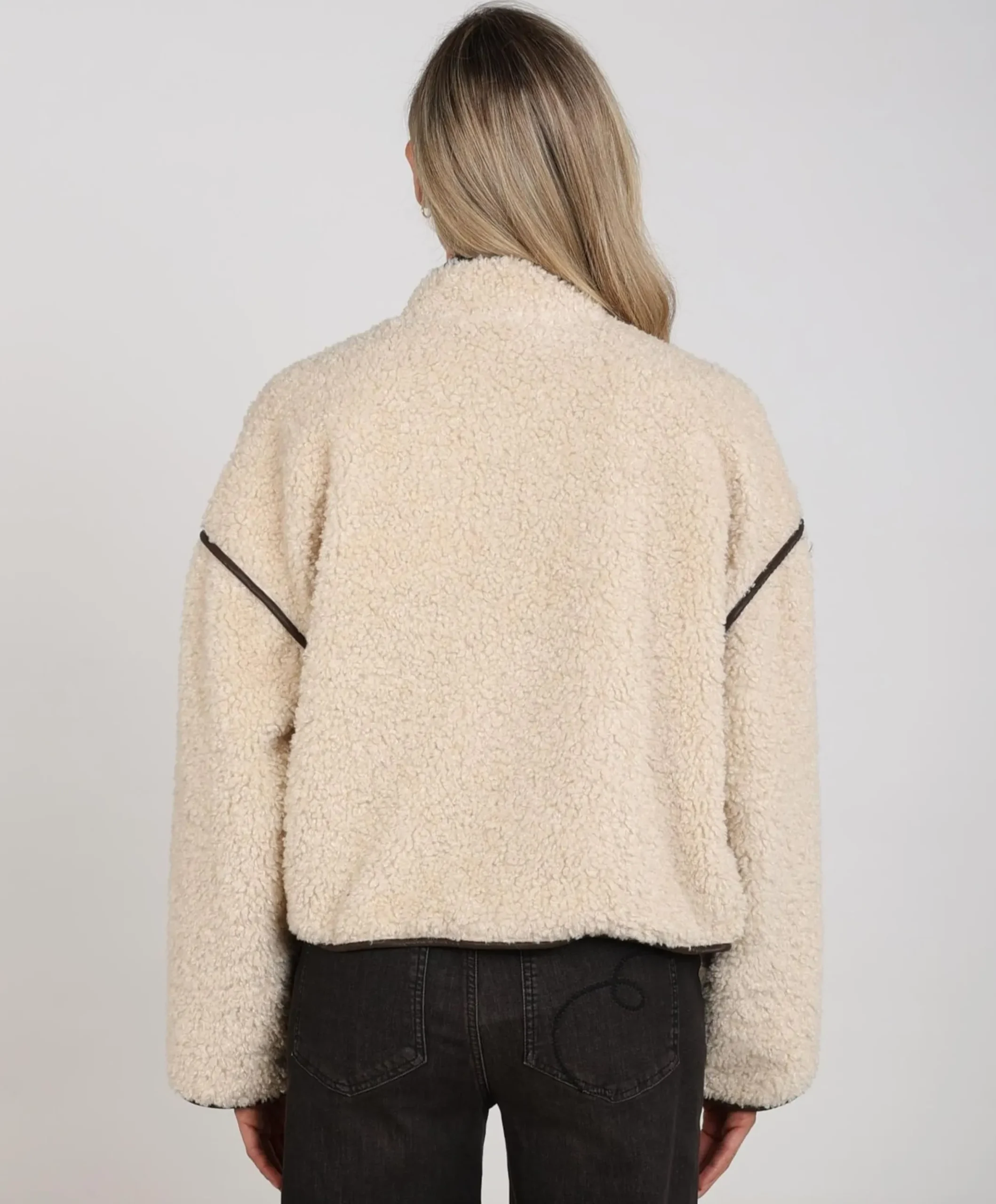 Dames jas beige