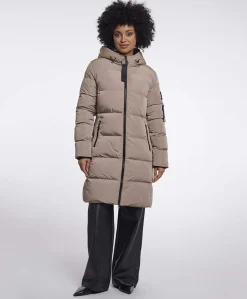 Dames jas beige