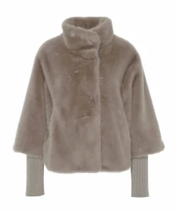 Dames jas beige