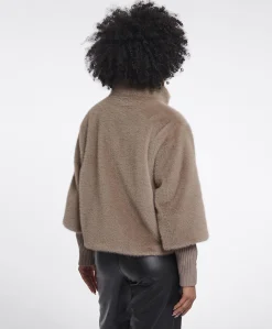Dames jas beige