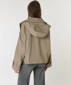 Dames jas beige