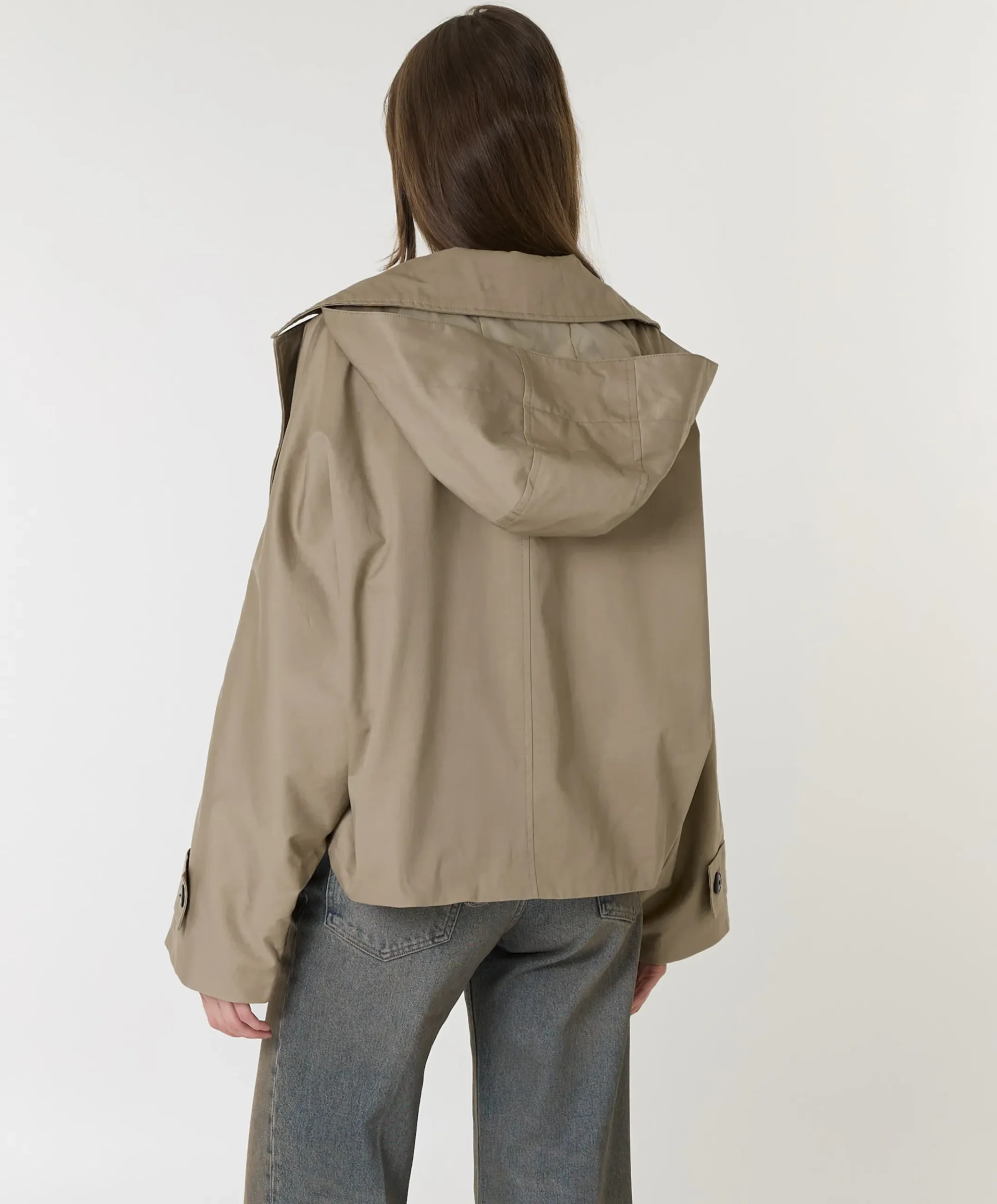 Dames jas beige