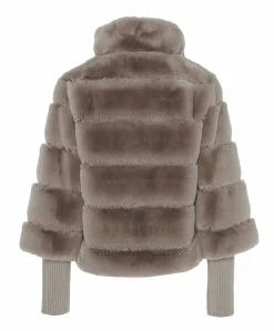 Dames jas beige