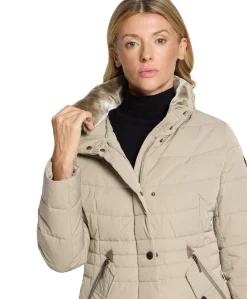 Dames jas beige
