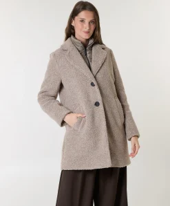 Dames jas beige