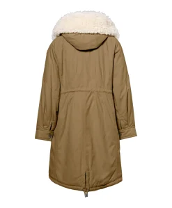 Dames jas beige