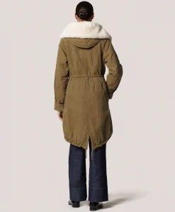 Dames jas beige