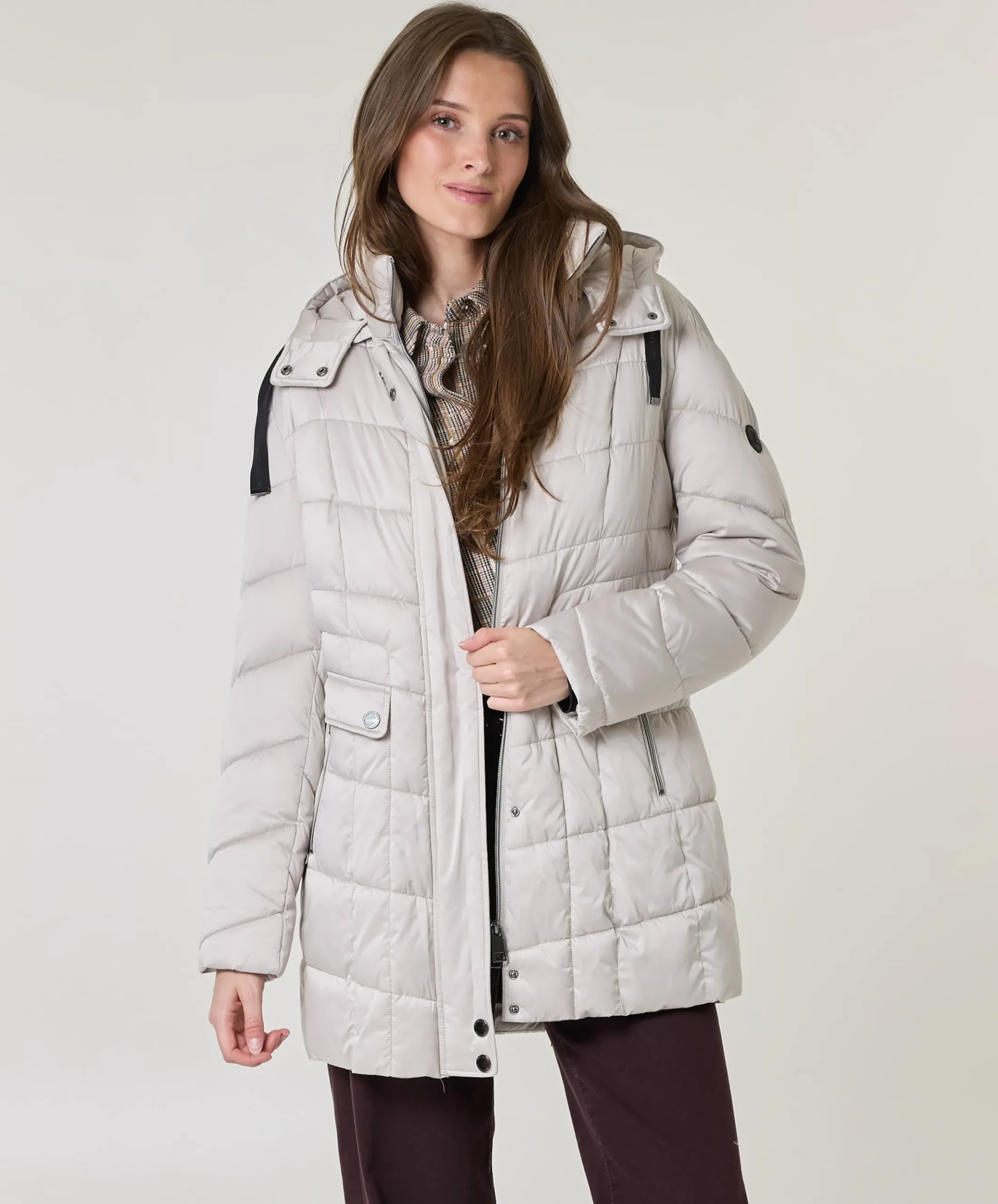 Dames jas beige