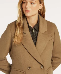 Dames jas beige